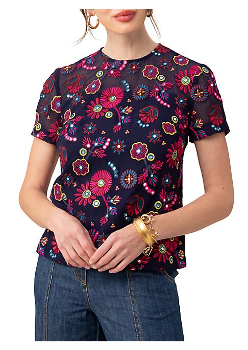 Floral Elegance Top