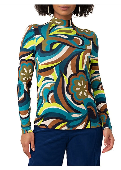 Abstract Pattern Mock Top