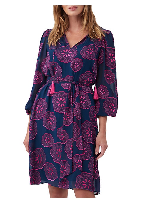 Floral Tassel Minidress