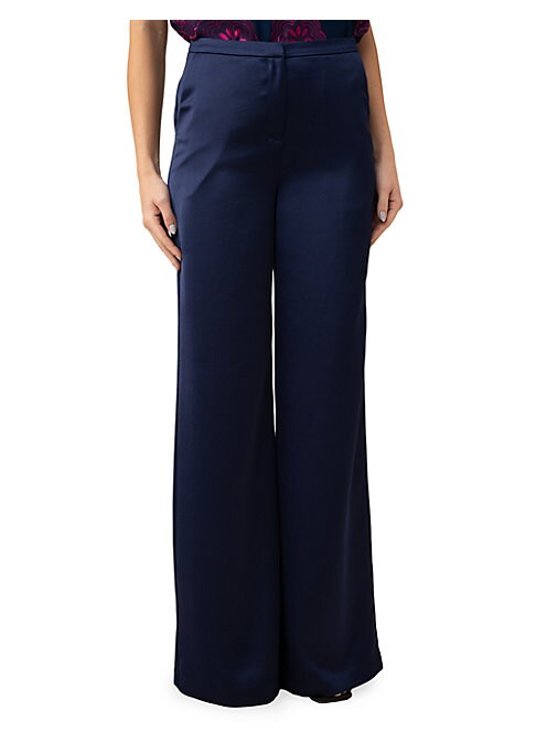 Satin Luxe Wide Trousers