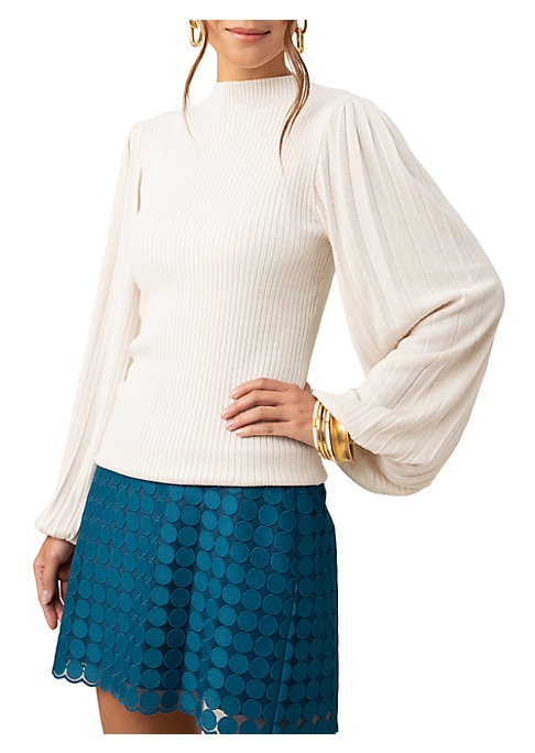 Chic Mock Neck Sweater