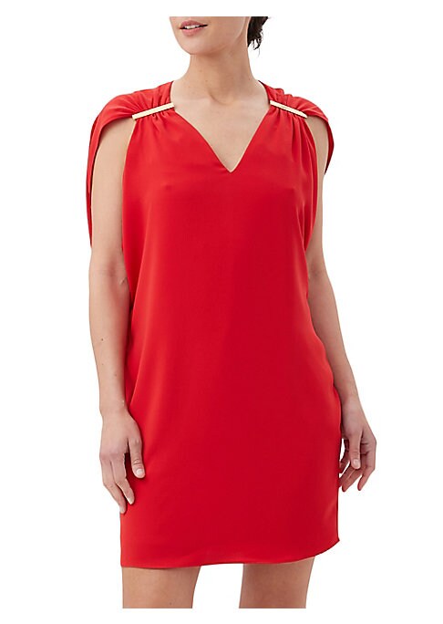 Cape Elegance Minidress