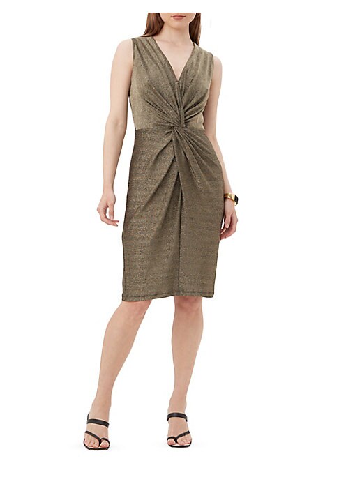 Twisted Metallic Dress