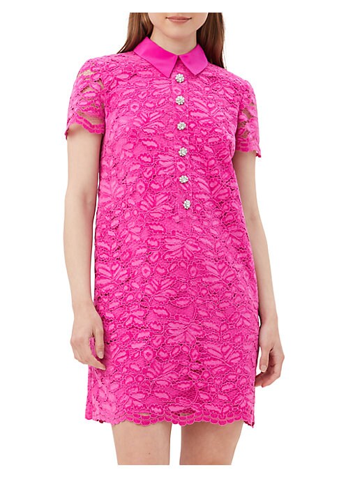 Lace Charm Mini Dress