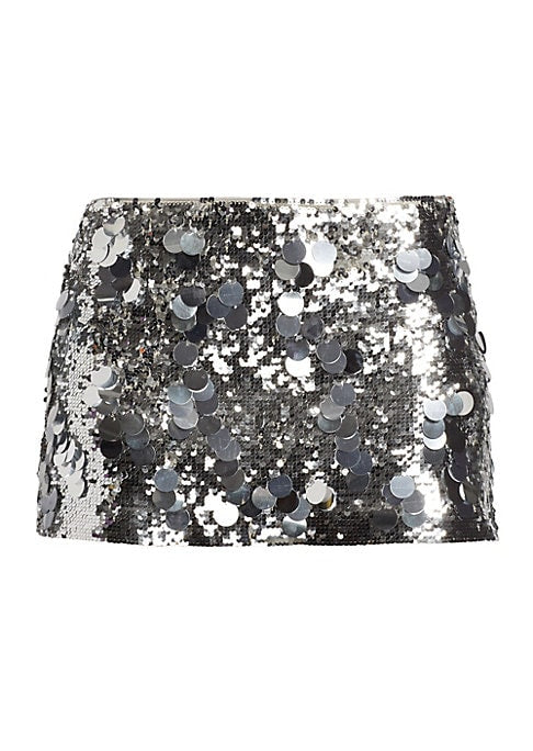 Glimmering Mini Skirt