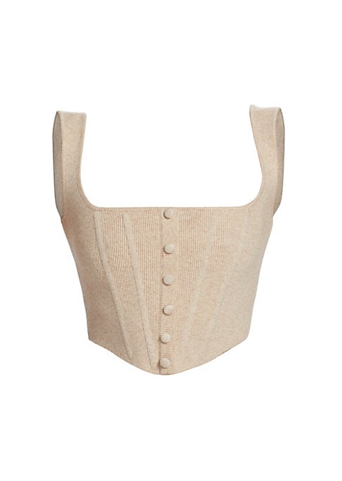 Chic Knit Corset Top