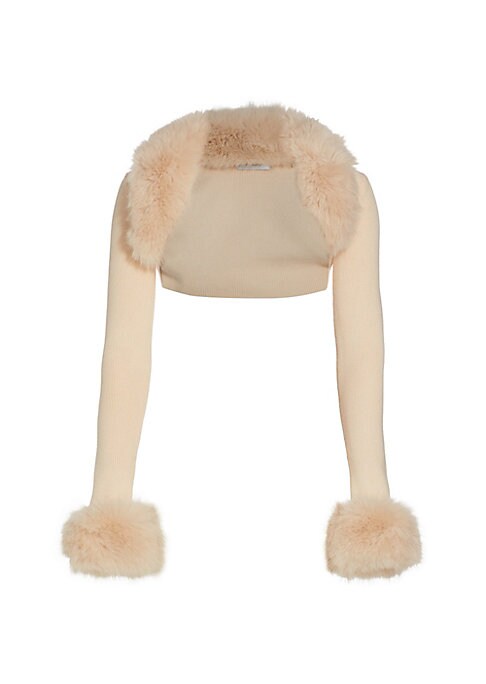 Chic Faux Fur Bolero