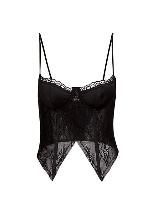Floral Lace Corset Top