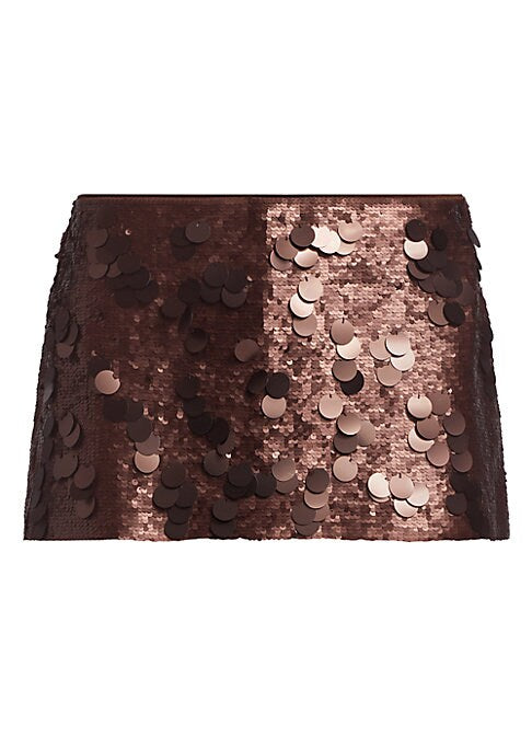 Sparkling Sequins Miniskirt