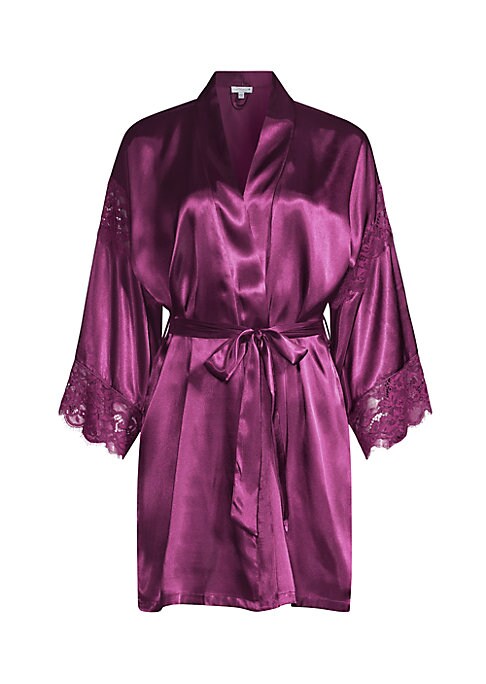 Luxe Lace Satin Wrap