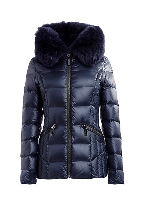 Cozy Shearling Puffer Jacket
