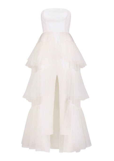 Chic Tulle Overlay Jumpsuit