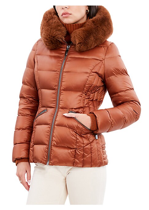 Cozy Shearling Puffer Jacket