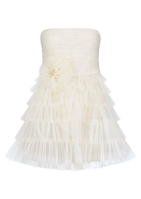 Floral Charm Tulle Dress