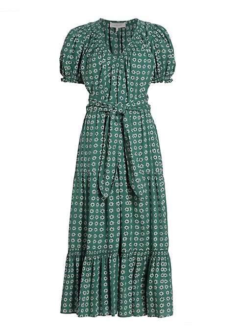 Daisy Delight Midi-Dress