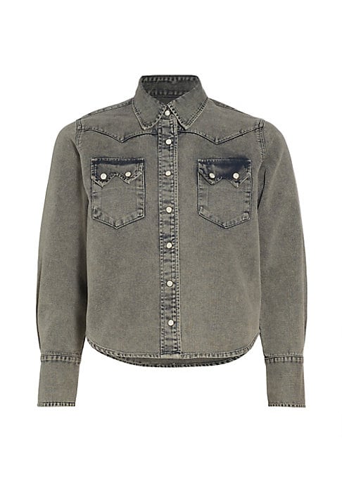 Snap Cotton Style Shirt