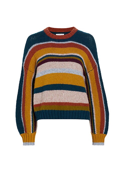 Cozy Vintage Stripe Sweater