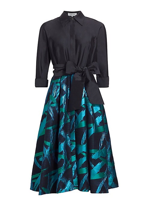 Chic Taffeta Dress
