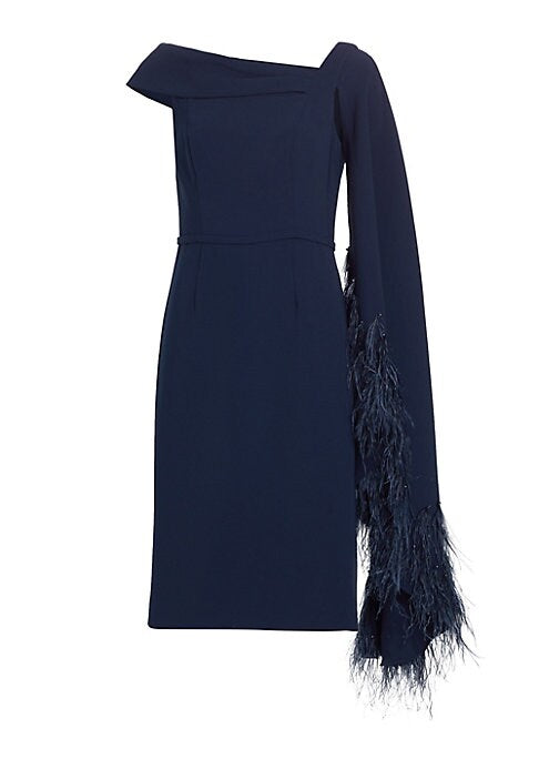 Feathered Elegance Dress