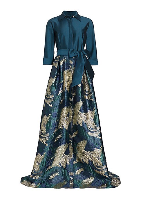 Elegant A-Line Evening Gown