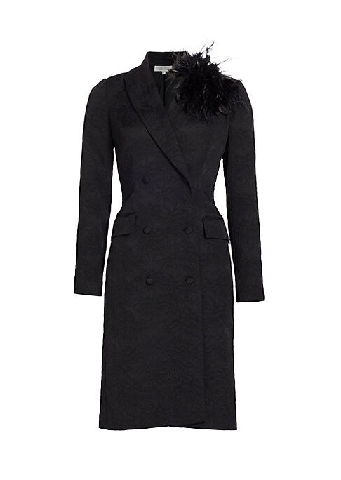 Feathered Elegance Dress