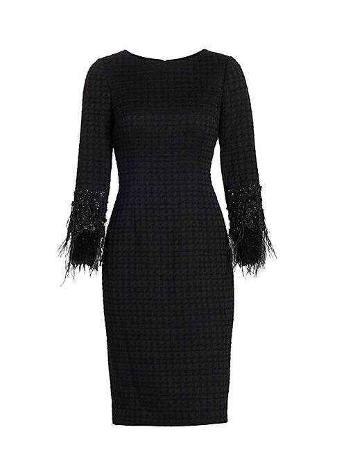 Feather Elegance Dress