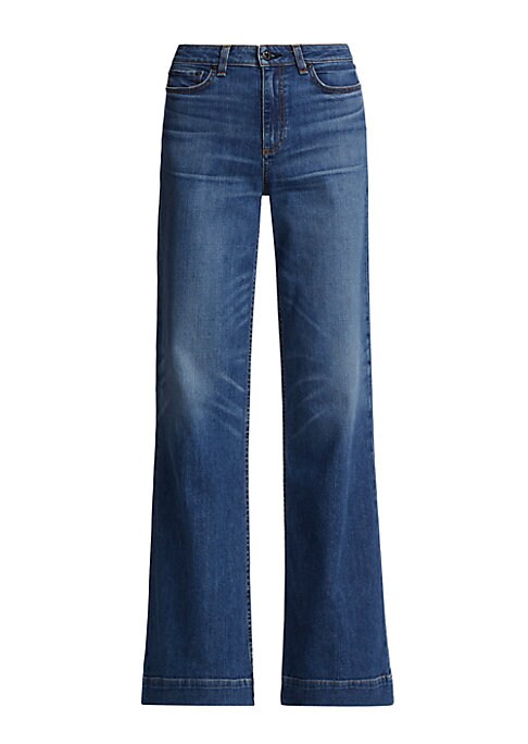 Flare High-Waist Denim