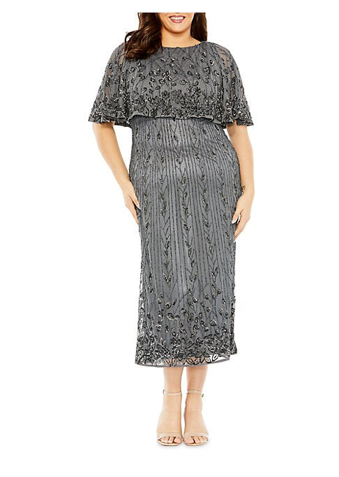 Cape Elegance Dress