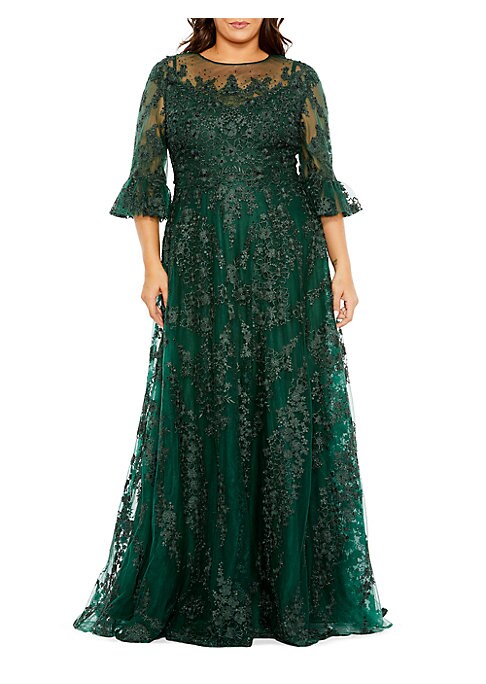 Romantic Mesh Elegance