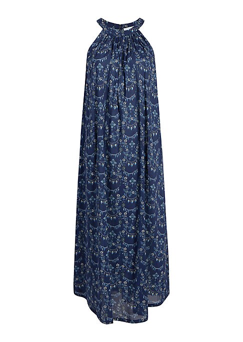 Navy Charm Maxi Dress