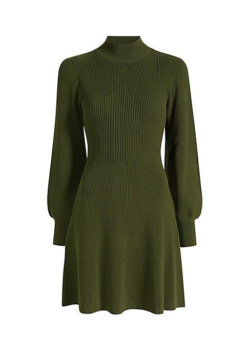 Chic Turtle Neck Dress