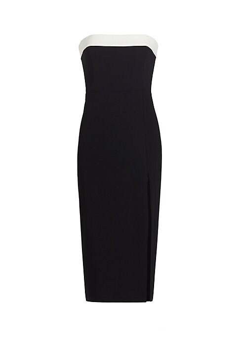 Slit Elegance Midi Dress