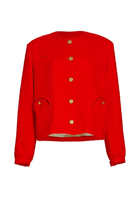 Chic Tweed Bolero Jacket