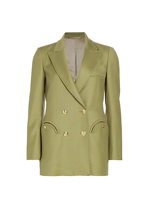 Chic Wool Blend Blazer