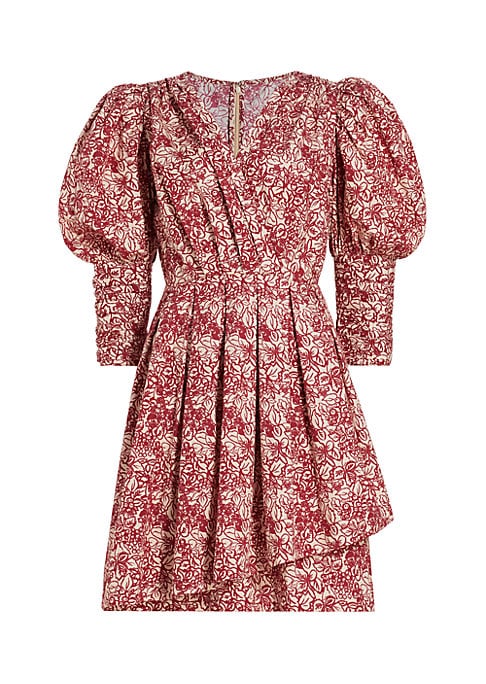 Floral Puff Sleeve Dress