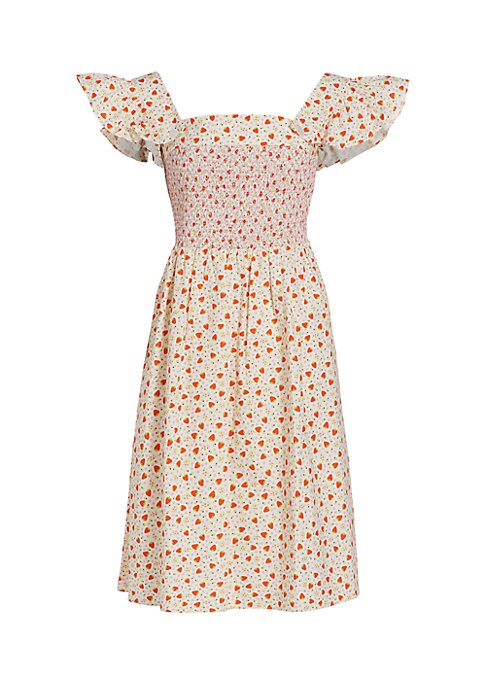 Strawberry Flutter Dress