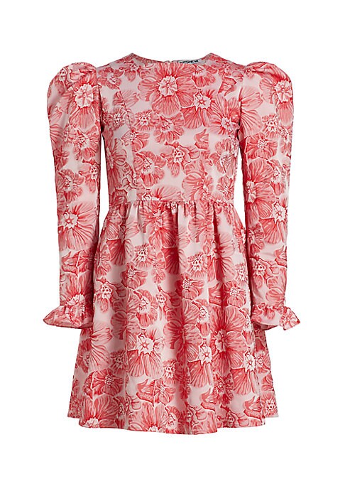 Floral Elegance Mini Dress