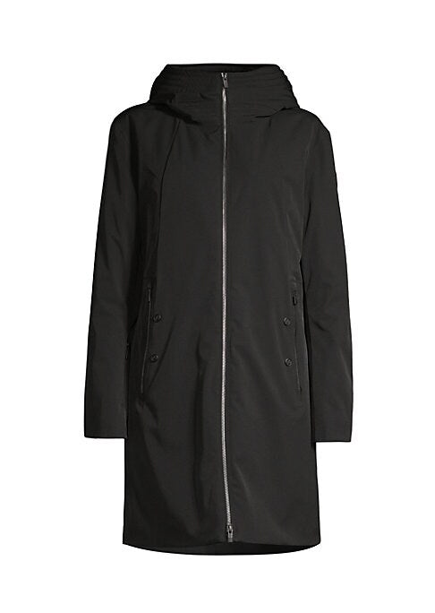 Hooded Down Chic Coat
