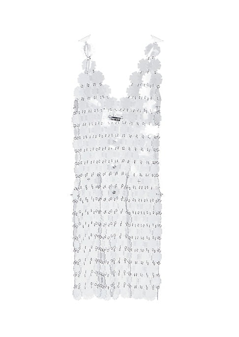 Glimmering V-Neck Dress