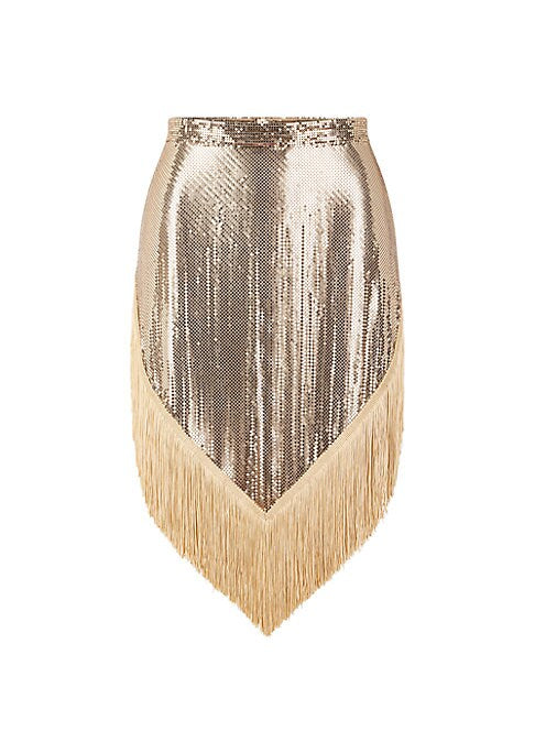 Fringe Shine Skirt