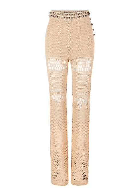 Chic Crochet Pants