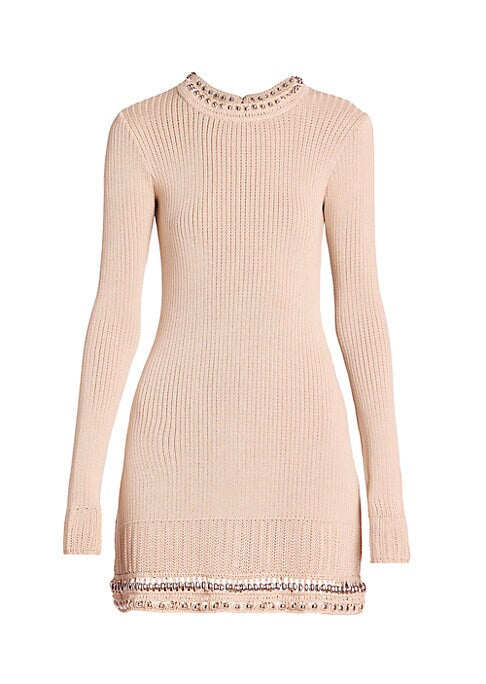 Embroidered Cotton Minidress