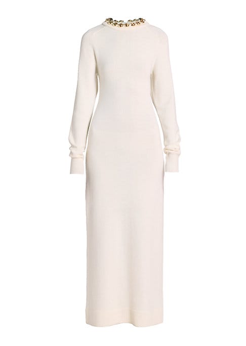 Chain Detail Knit Dress