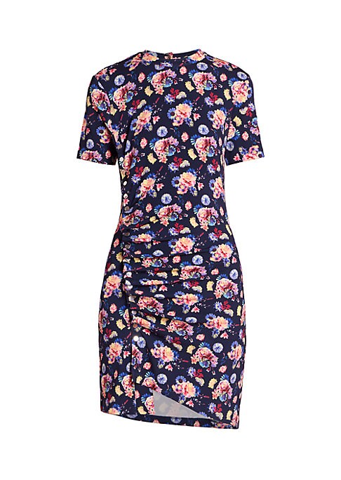 Floral Ruched Charm Dress