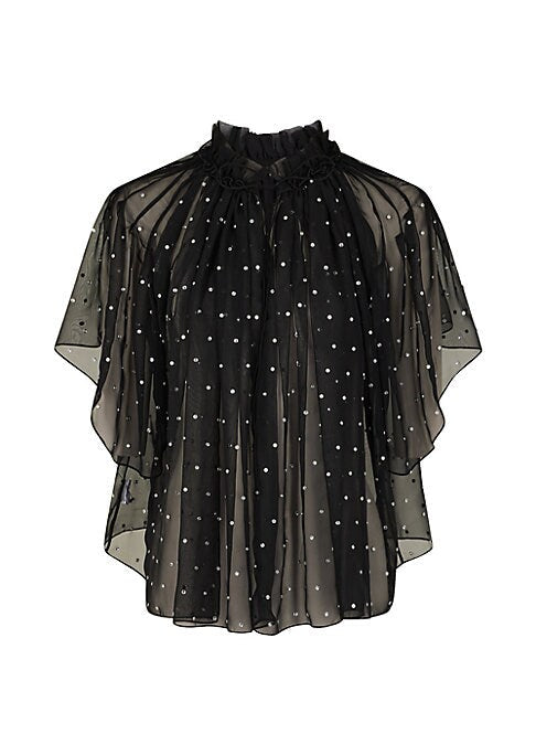 Glittering Butterfly Top