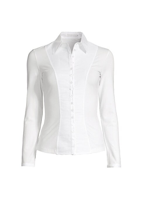 Pleated Elegance Blouse