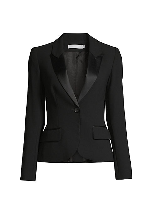 Elegant Satin Blazer
