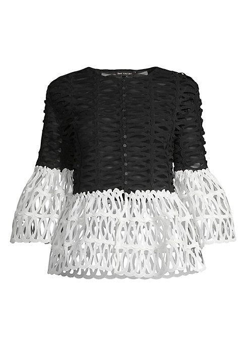 Elegant Peplum Top