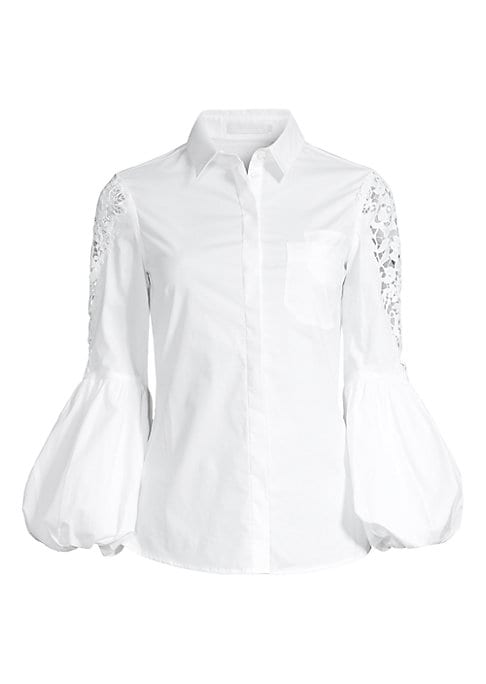Floral Lace Balloon Top