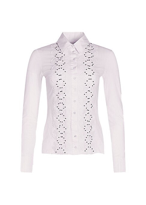 Lace Trimmed Elegance Top